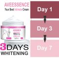 Aveessence private parts whitening cream for dark intimate areas. 