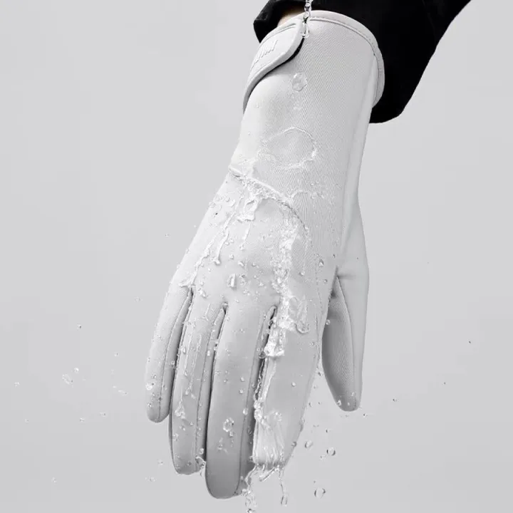 Winter%20Women's%20Thermal%20Gloves%20Touchscreen%20Compatible%20Fleece%20Lined%20Full%20Finger%20Waterproof%20Hand%20Warmer%20Mitten%20for%20Bike%20Cycling%20-%20Image%203