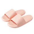 Feslishoet Summer Women EVA Indoor Outdoor Wear Soft Thick Non-slip Design Fashion Cute Solid Color Versatile Simple. 