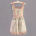 1Pc Kitchen Household Cooking Canvas Apron Women Oil-Proof Waterproof Adult Waist Fashion Coffee shop Flower shop Overalls Apron. 