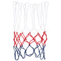 Standard Basketball Net Durable Nylon Thick Thread Three Color Universal Basketball Net Mesh Replacement. 