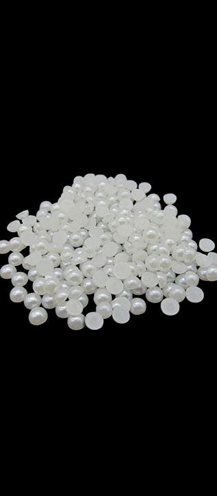 30pcs 8mm Pearl Beads for Bangle Making - Jewelry Crafting Accessories