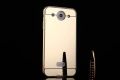 LG Optimus G Pro Aluminium Frame Gold Plated Mirror Back Cover. 