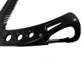1pc Stainless Steel Folding Comb Men Beard Styling Combs Anti Static Portable Mustache Comb Multifunctional Hairdressing Tools.