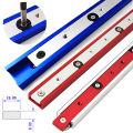 Aluminium Alloy T-tracks Slot Miter Track And Miter Bar Slider Table Saw Miter Gauge Rod Woodworking Tool Durable In Use. 