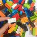 DIY Creative Building Blocks Lot Pack Set Urban Classic MOC Building Blocks Assembled Birthday  Children's Educational Toys. 