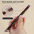 MAANGE Double Ended Makeup Brush Set Detachable Travel Contour Concealer Brush Set Eyeshadow Brush Face Cosmetic Tools with Box. 