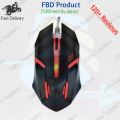 Usb Wired Opticle Computer Laser RGB Gaming Mouse 7 Color Changing Big Size. 