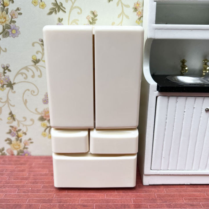 1:12%20Dollhouse%20Miniature%20Single/Double%20Door%20Refrigerator%20Supermarket%20Freezer%20Model%20Kids%20Pretend%20Play%20Toys%20Doll%20House%20Accessories%20-%20Image%206