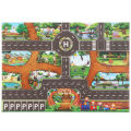 Baby Play Mat City Traffic Road Map Mat Carpet City Car Parking Lot Roadmap Traffic Signs Baby Climbing Playing Mat Game. 