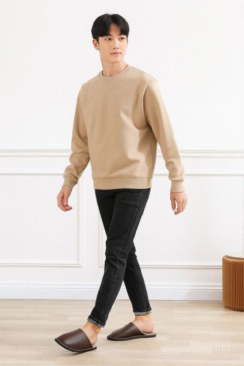 Hyper Hawk: Leather Autumn and Winter Household Slippers Home Indoor Thick Bottom Non-slip Waterproof Warm Home Slippers, suitable for most adults, Leather Slipper For Men