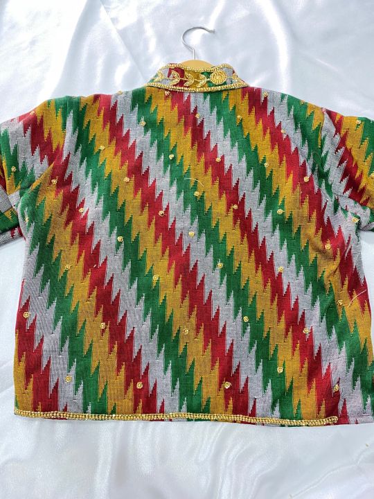 Original%20Hand%20Weave%20Dhaka%20Chaubandi%20Choli%20With%20Handwork%20Golden%20Butta%20-%20Image%205