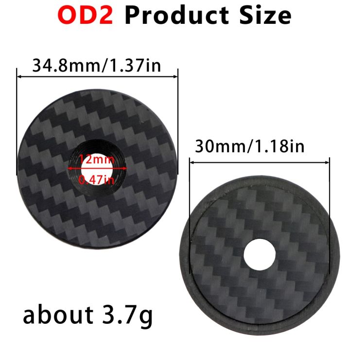 Bicycle%20Headset%20Top%20Carbon%20Fiber%20Cap%20W/%20M6*30mm%20Titanium%20Screw%20for%201-1/8"%201-1/4"%20Front%20Fork%20OD2%203K%20Matt%20Stem%20Top%20Cover%20-%20Image%203