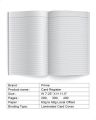 Urdu Dasta, Sheets Pack of 24 Single Line Urdu Sheets. 