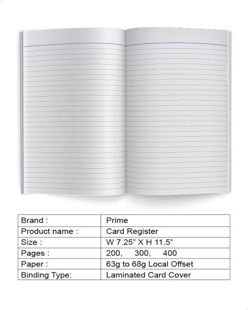 Urdu Dasta, Sheets Pack of 24 Single Line Urdu Sheets