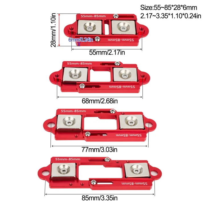 4PCS%2055-85mm%20Adjustable%20Magnet%20Body%20Posts%20Invisible%20Magnetic%20Car%20Shell%20Mount%20for%201/10%20RC%20Crawler%20Axial%20SCX10%20%20TRX4%20TRX-6%20-%20Image%202