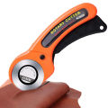 45mm Ergonomic Rotary Fabric Cutter For Fabric Card Paper Sewing Quilting Roller Fabric Cutting Tailor Scissors Clothes DIY Tool. 