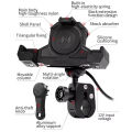 MOTOWOLF Holder Triangles Fixed Holder Wireless Charging Navigation Holder Motorcycle Outdoor Shock Absorbing Mobile Phone. 