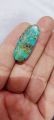 🔷 Natural Turquoise (فیروزہ) Stone – (00134) | Long Oval Shape 🔷. 