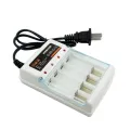 AA  AAA Battery Fast Charger 220V Ni-Cd 4 Slots Rechargeable Smart Charger US / EU Plug for 1.2V Battery Charging With Cover. 