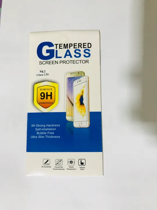 Nokia 2 (0.3mm) Tempered Glass Screen Protector Surface 9H Hardness Ultra Slim Thickness