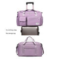 Carry On Travel Bag Large Capacity Weekender Overnight Duffle Bags with Shoe Compartment Sports Fitness Bags for Women. 