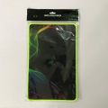 Gaming normal mouse pad with 3 different designs and highlight boarder. 