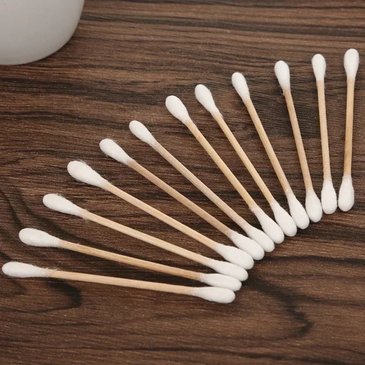 500pcs%205%20Packs%20Double-ended%20Cotton%20Swabs,%20Baby%20Cotton%20Swabs,%20Ear%20Cleaning%20Sticks,%20Healthy%20Cleaning%20Tools%20-%20Image%204