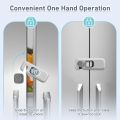 Child Proof Refrigerator Locks, Fridge Locks for Kids Safety, Freezer Door Latches with Sticky 3M Adhesives for Baby.