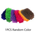 Premium Microfiber Wash Mitt Waterproof Mitt Auto Car Wash  Soft Anti-scratch for Car Wash Multifunction Thick Cleaning glove. 