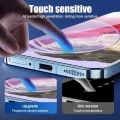 [4in1] 2Pcs HD Tempered Glass Film+2Pcs Camera Lens Protectors for IPhone 13/14/15 Promax 16E 16Plus 13mini 12Pro 11Pro 9 Xs Max. 