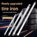 Easy tire removal and scraping tool, tire pry bar, tire repair and replacement, tire disassembly, motorcycle pry bar. 