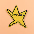 Cute Dog Animals Quotes Embroidered Patches for Clothing Jackets Cartoon Patch DIY Iron on Patches Applique Accessories Stickers.