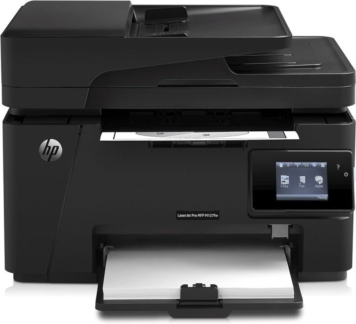 hp laserjet MFP pro M127fw, WiFi printing, Scan, print, copy, fresh import, all in one machine, hp smart printer, hp printer