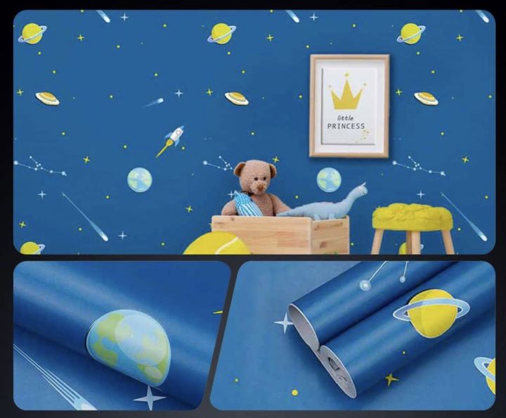 Self Adhesive PVC coated wallpaper