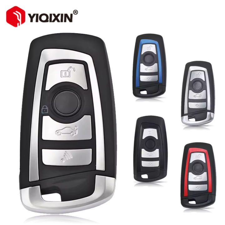 Remote Car Key Fob Shell For BMW F Series 1 3 5 7 FEM/BDC CAS4 CAS4+ X1 X3 X4 X5 X6 F20 F22 F30 M2 M3 3GT 2012-2017 3/4 Buttons