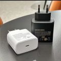 Samsung 45W PD Charger Super Fast Charging For Galaxy S25 Ultra Plus S24 S23 S22 A56 A55 A36 EU Adapter 5A Type C Cable Best for Samsung/oppo/Vivo/Googlepixel. 