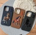Santa Polo Classic Leather Case for iPhone 11 to 15 Pro Max. 