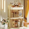 Makeup Storage Box Large Capacity Dressing Table Storage Rack Dust-proof Cosmetic Organizer Cosmetics Containe Drawer Organizer. 