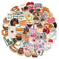 50PCS Pinterest Inspired Aesthetic Fun Graffiti Stickers DIY Luggage Speaker Water Cup Notebook Waterproof Stickers. 