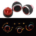 For Peugeot 307 Citroen C-triomphe C4 Switch Knob Heater Climate Control Buttons Dials Frame AC Air Con Cover Heat. 
