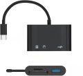 USB C SD Card Reader for iPhone 15-17 iPad Mac pro Air with USB a Port Micro SD Memory Card Adapter Camera Card Reader. 