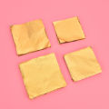 100Pcs/Pack Golden Aluminum Foil Wrapper Paper Candy Chocolate Cookie Wrapping Tin Paper Paper Sheets Party Supplies. 
