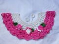 1 piece Kushikatar gola kushikatar baby neck for any size made by Noytar best for summer baby girls Handmade Fashionable cute Crochet Baby Neck Design dress for girls 1 peices white and Green Colour Kushikatar jamar gola crochet babykushikatar jamar gola. 