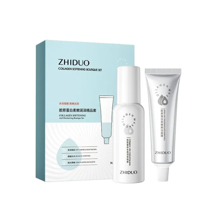 Zhiduo collagen skin care set (Maks 60g + spray100ml)