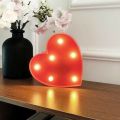 Alphabet Letter Heart LED Night Light Outdoor Home Decor And Club Wedding Wall Decor. 