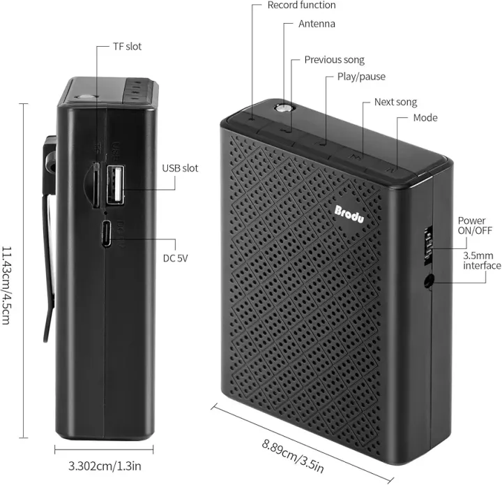 Voice%20Amplifier%20for%20Teachers%20with%20Wired%20Microphone%20Headset%20and%20Waistband,%20Portable%20Rechargeable%20Speaker%20Megaphone%20for%20Classrooms,%20Speeches,%20Tour%20Guide,%20Meeting,%20Coaches,%20Outdoors%20Indoors%20-%20Image%203