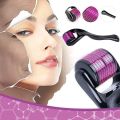 Derma Roller 0.5 mm Proffesional Micro Needling Roller For Face Growth Hair, Beauty Skin Therapy, Deema Roller with 540 Micro Needle For Men And Women. 
