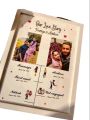 A4 3d baby frame | A4 Acrylic protection non breakable frame | baby milestone frame.. 