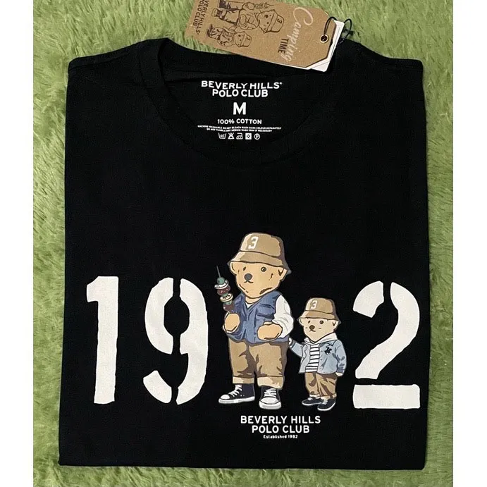 Beverly%20Hills%20Polo%20Club%20Short%20Sleeve%20T%20Shirt%20classic%20bear%20short%20sleeve%20t%20shirt%20men's%20fashion%20new%20o-neck%20short%20sleeve%20t-shirt%20-%20Image%203